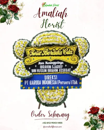 Papan Bunga Duka di Gading